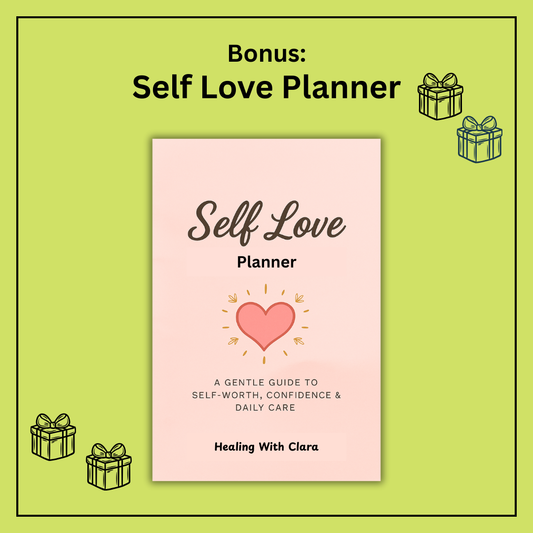 Free Bonus Self Love Planner